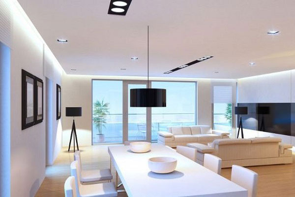 کاربرد نور مخفی در سقف