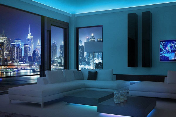 موارد کاربرد نور مخفی در ساختمان