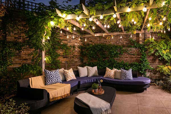 معرفی چند ایده نورپردازی حیاطخلوت