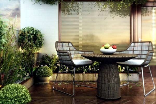 حس و حال فضای داخلی را به محیط بیرون نیز ببخشید