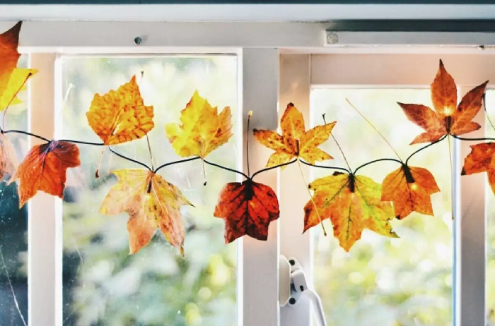6ایده دکوراسیون و نورپردازی پاییزی خانه